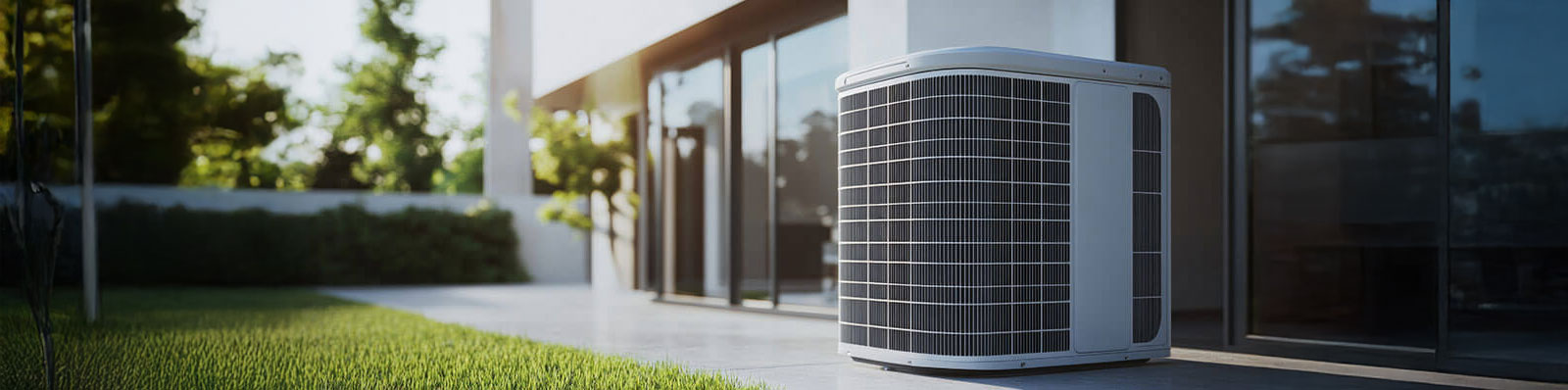 HVAC compressor outside in CT